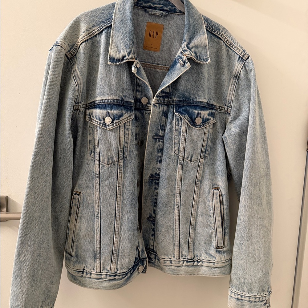 GAP Faded Blue Denim Jacket